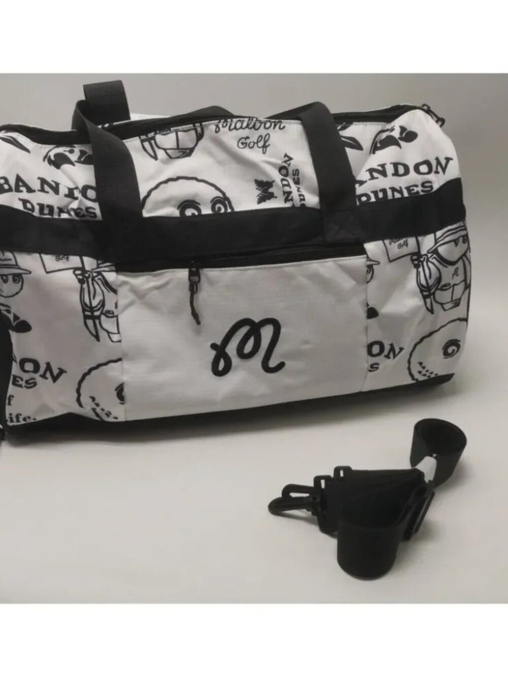 Malbon Golf Boston Bag Sports Travel Clothing Bag